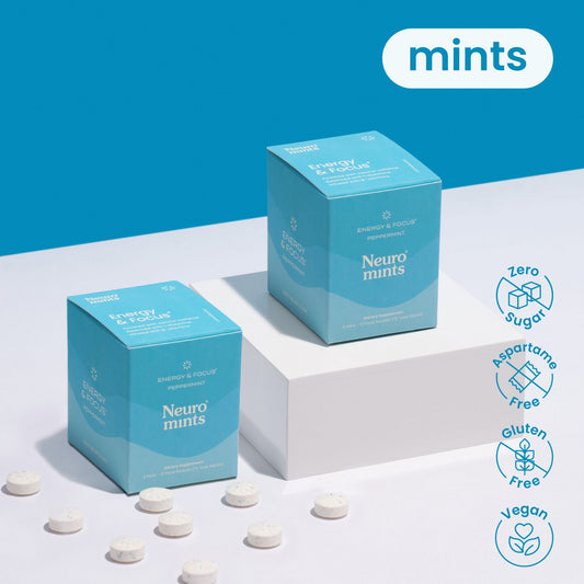 Neuro® Mints Energy & Focus™ 12 Pack (144 pcs)