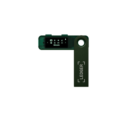 Ledger Nano S Plus - Emerald Green