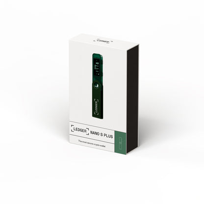 Ledger Nano S Plus - Emerald Green