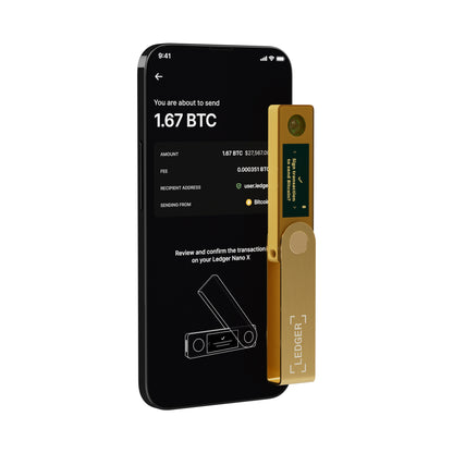 Ledger Nano X - Gold