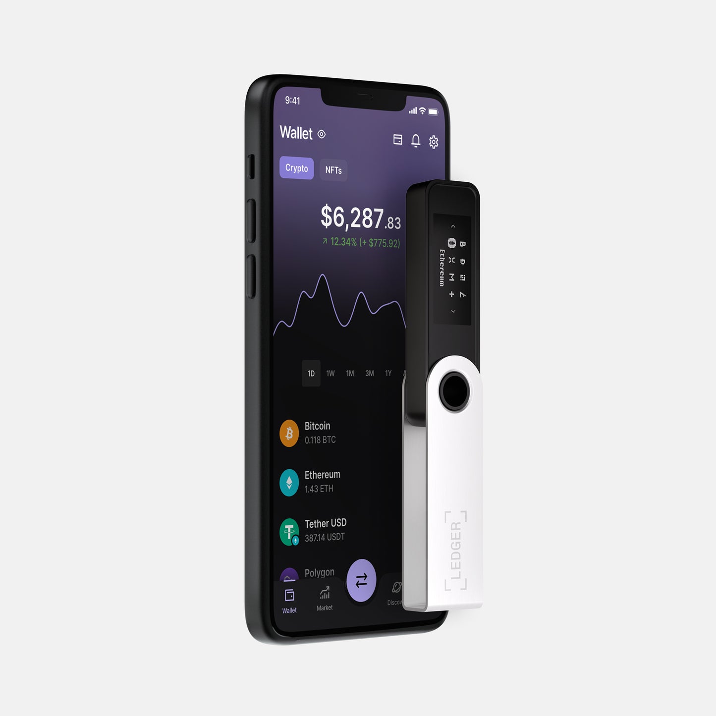 Ledger Nano X - Onyx Black