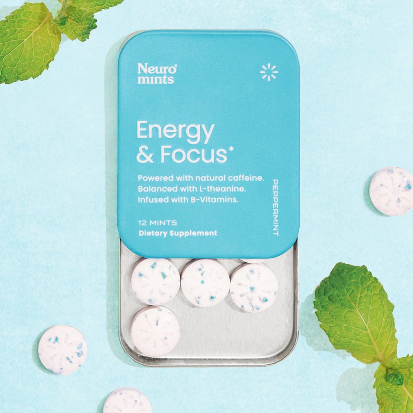 Neuro® Mints Energy & Focus™ 6 Pack (72 pcs)