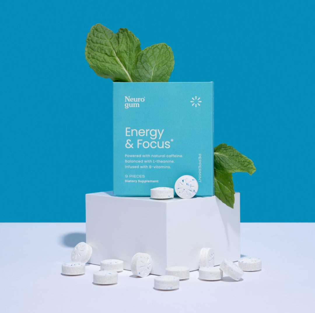 Neuro® Gum Energy & Focus™ 12 Pack (108 pcs) - Peppermint