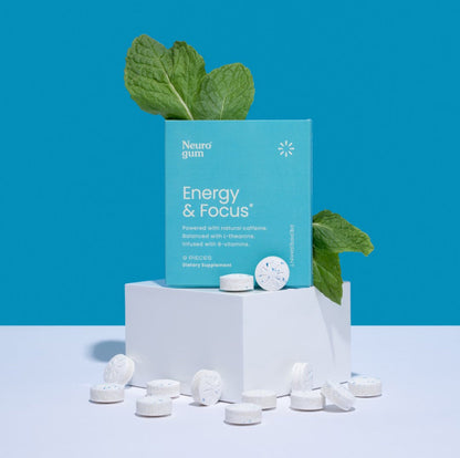 Neuro® Gum Energy & Focus™ 12 Pack (108 pcs) - Peppermint