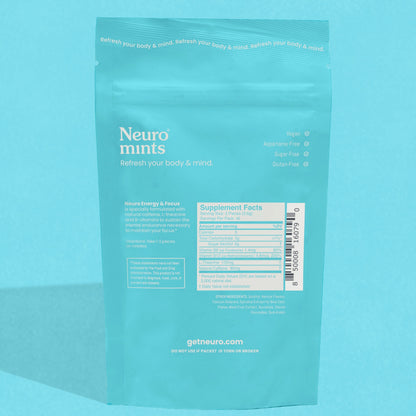 Neuro® Mints Energy & Focus™ Bulk Bag (90 pcs)