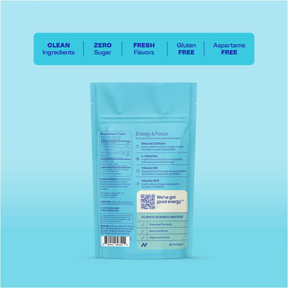 Neuro® Gum Extra Strength Energy & Focus™ Bulk Bag (90 pcs) - Peppermint