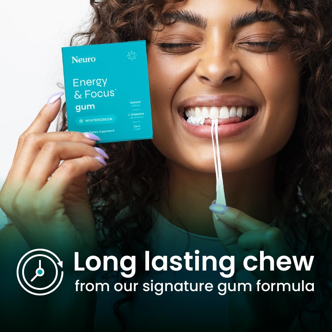 Neuro® Gum Energy & Focus™ Bulk Bag (90 pcs) - Wintergreen